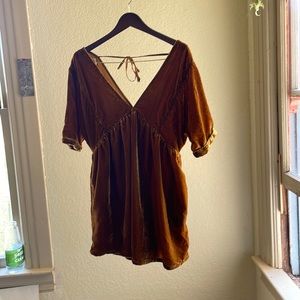 Free people size small golden dress